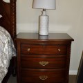 F19. Pair of Thomasville Furniture nightstands. 